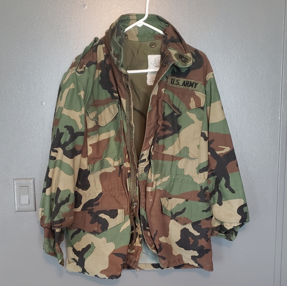 Army camoflauge jacket
